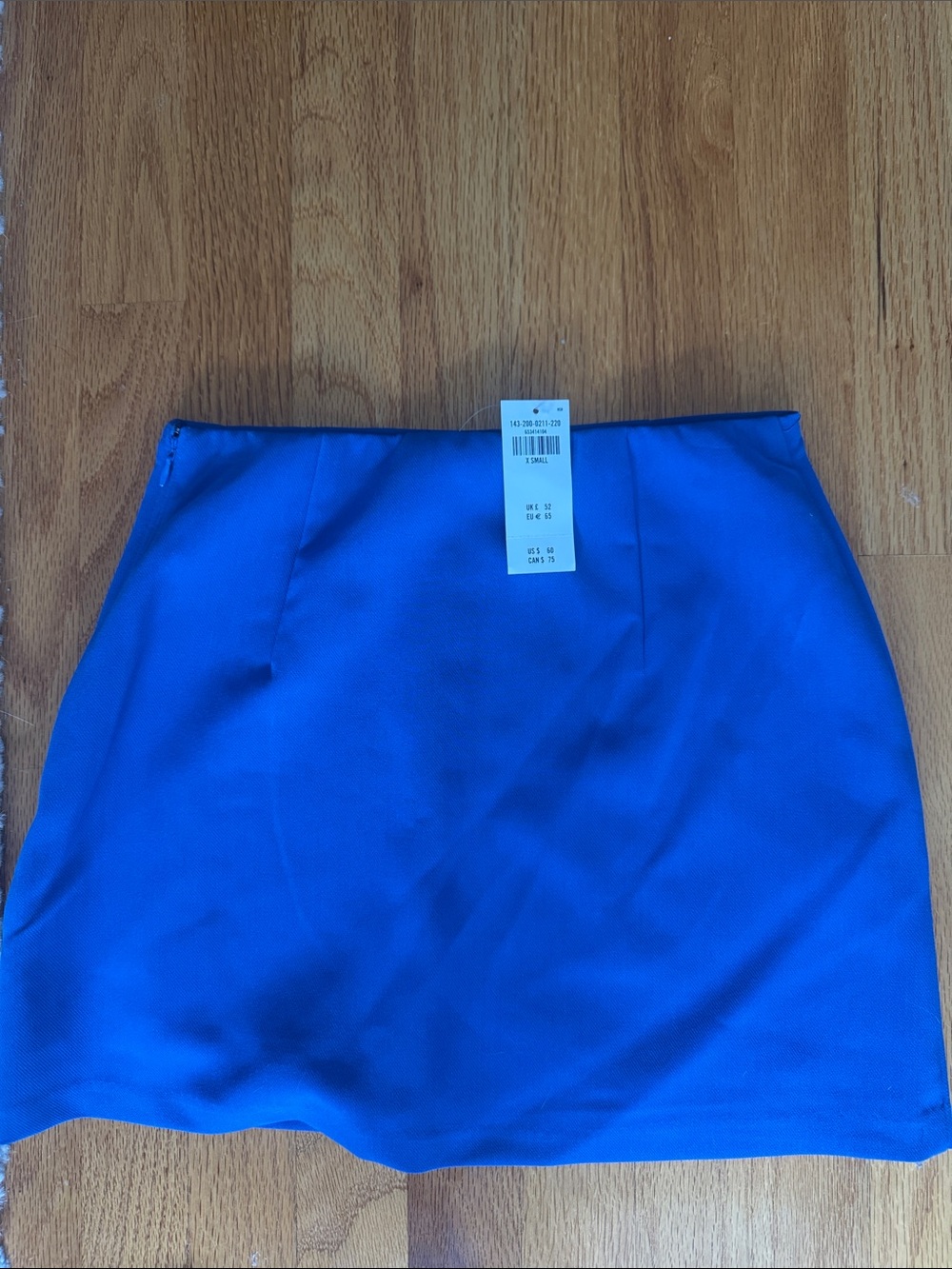 Abercrombie & Fitch Cobalt Blue Mini Skort
